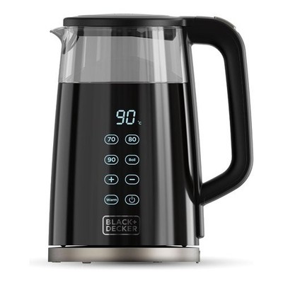 Black & Decker Elektrischer Wasserkocher 1,7Lt Schwarz