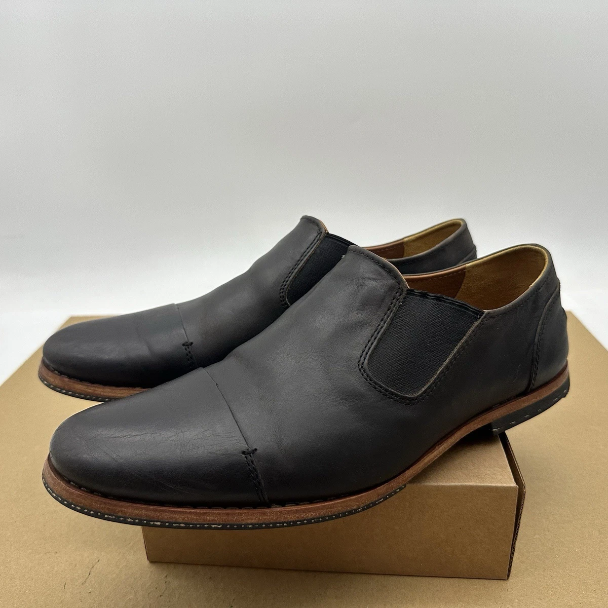 Timberland Co Mens Wodehouse Leather Plaint Toe Oxfords Boots sz 9 Preppy Career Timberland Wodehouse Oxfords | Footwear Review - main image 2