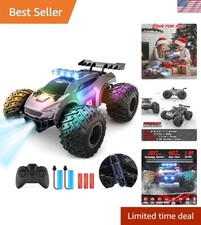 Remote Control Car - 20km/h 1:18 High Speed RC Cars Offroad with RBC Headlig...
