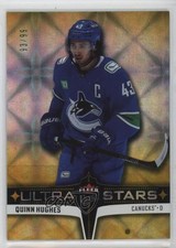 2024-25 Upper Deck Fleer Ultra Ultra Stars Gold 93/99 Quinn Hughes #US-22 og2