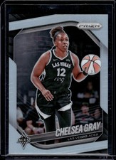 2025 Panini Prizm WNBA #111 Chelsea Gray Silver Prizms
