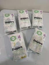 Packs Parasol Bye Bye Rash Clear Dry Diapers Size 4 20-32lbs 5x8 40