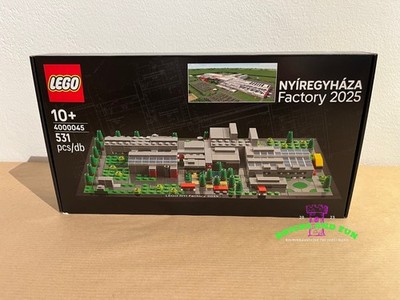 LEGO Factory 4000045 Nyiregyháza 2025 Exclusive Employee Set + New + Limited