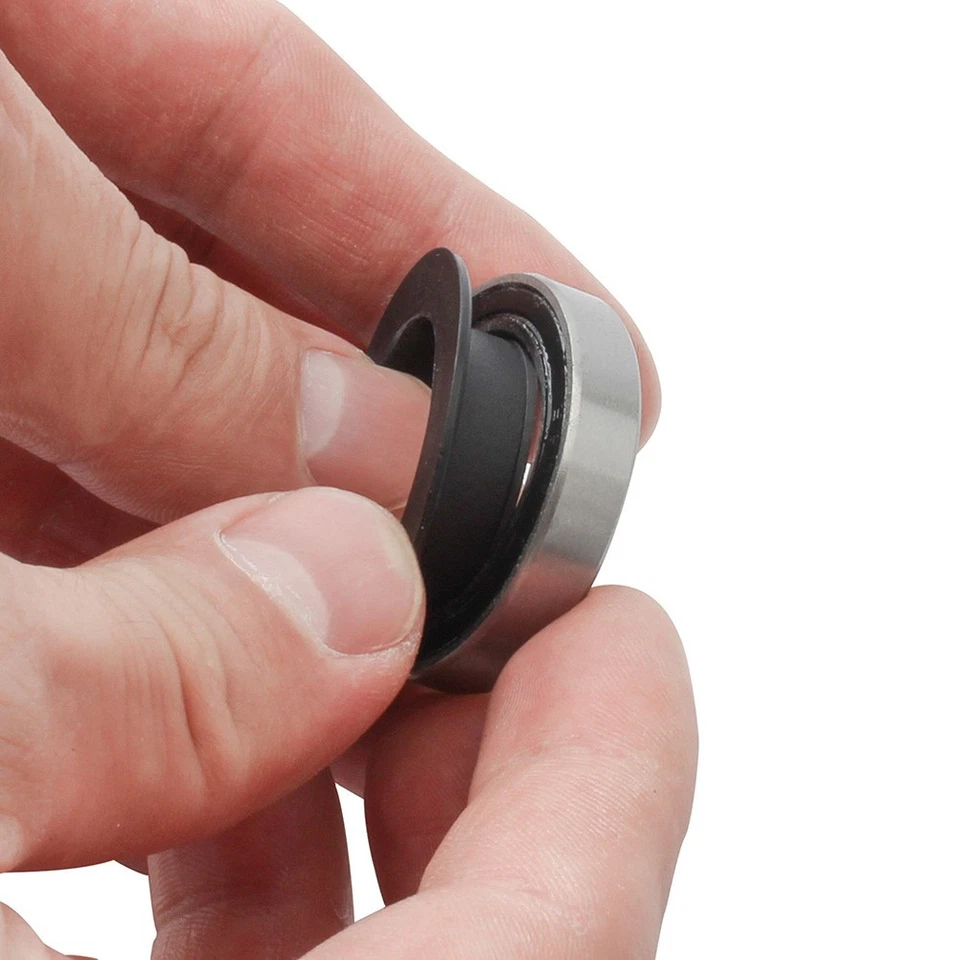 2Pcs Thread Protection Cap for Bike Bearing Black Dust Prevention - Image 2 of 4