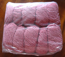 10 x 50g Rowan DK 100% Wool Yarn Dusky Pink - (Unlabelled)