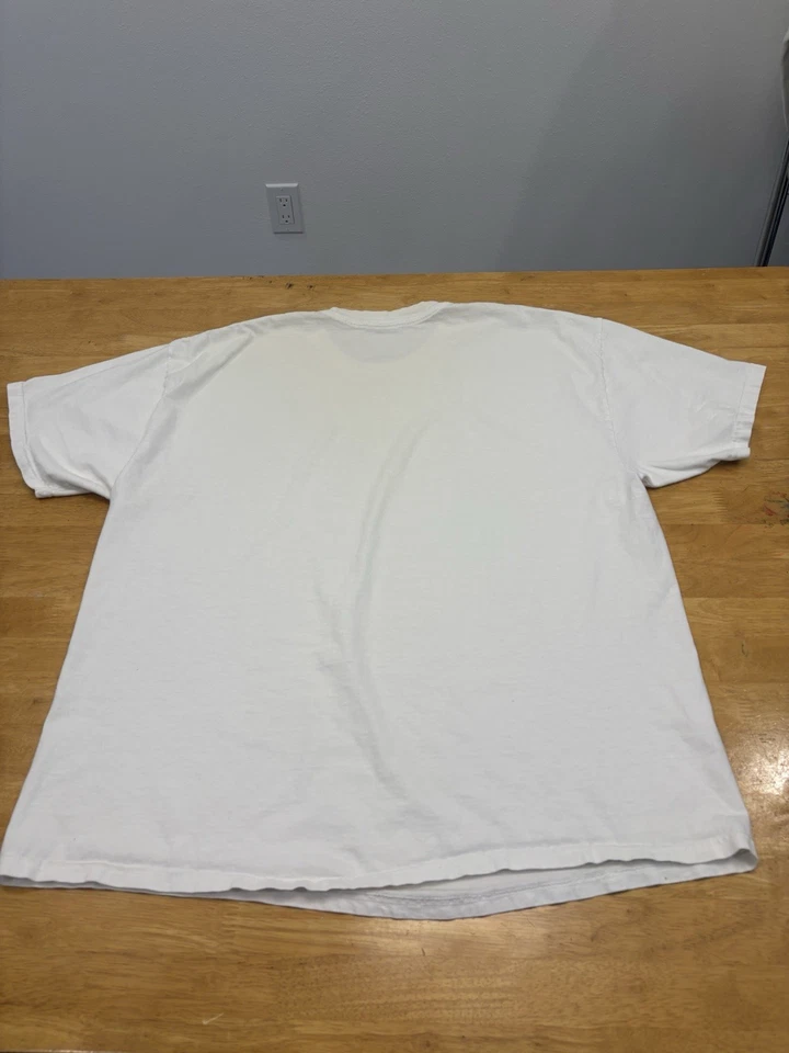 复古 2000 年代反战伊拉克大规模杀伤性武器 404 抗议 T 恤 Hanes Beefy-T XL 美国讽刺 — 第 4/4 张图片