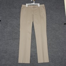 Brooks Brothers 346 Trousers Womens 6 Khaki Lucia Fit Pants Tailored Business