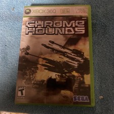Chrome hounds - Microsoft Xbox 360 CIB Complete W/Manual ✅Tested