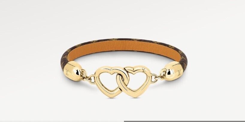 LOUIS VUITTON Heart Bracelet Say Yes Monogram | eBay LOUIS VUITTON Heart Bracelet Say Yes Monogram | eBay