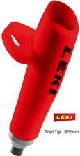 Leki Sentier Pointe Rouge (1 Paire) - Pour Remplacer Avec Instructions