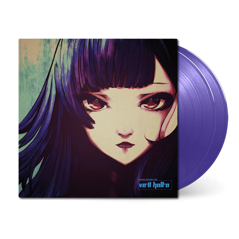 ゲーム音楽 Va-11 Hall-A 2LP VA-11 HALL-A Video Game Vinyl Soundtrack OST Purple Record