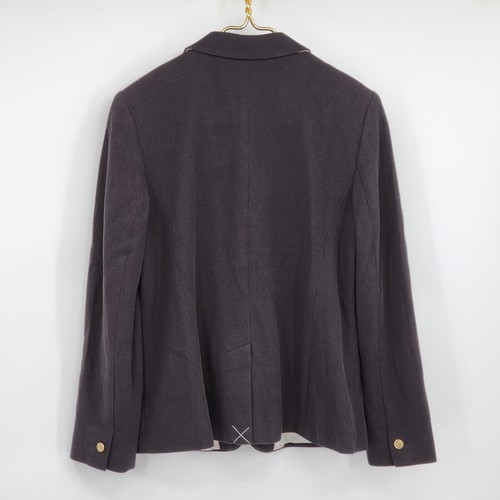 Talbots Aberdeen Knit Blazer Jacket in Black Size 10 NWT - Picture 5 of 6