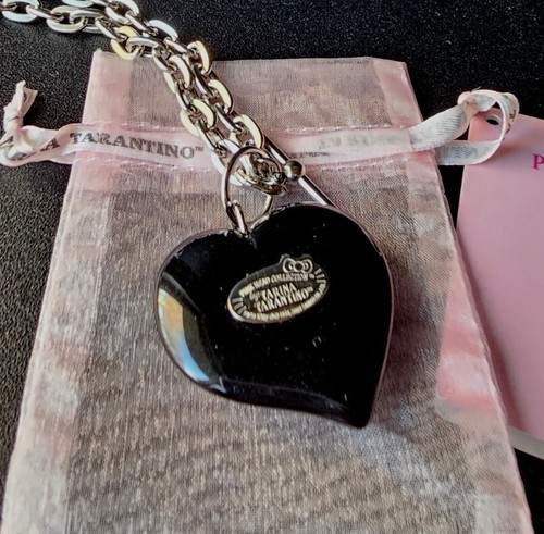 Tarina Tarantino Hello Kitty Mod Collection Heart Pendant Necklace NWT SWAROVSKI - Picture 8 of 8