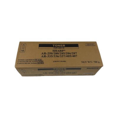 Sharp Toner Cartridges Black AR 250 280 285 286 287 335 336 337 405 407