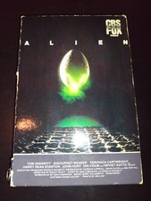 Alien Betamax Beta NOT VHS CBS Fox Wide Box Sideloader
