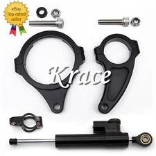 For Kaabo Wolf King+ King GT King GT PRO CNC Steering Damper & Bracket Mount Kit