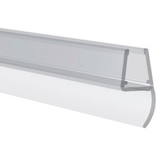 Rehau Duscht&uuml;rdichtung Glas 6-8 mm Mittel-Dichtung Dusche 2000 mm Boden Lippe