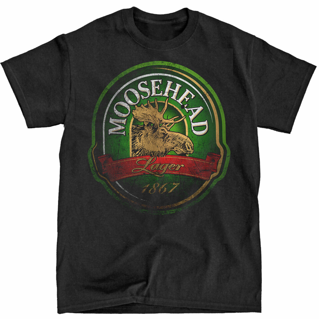 Moosehead Canadian Beer Black T-Shirt | eBay