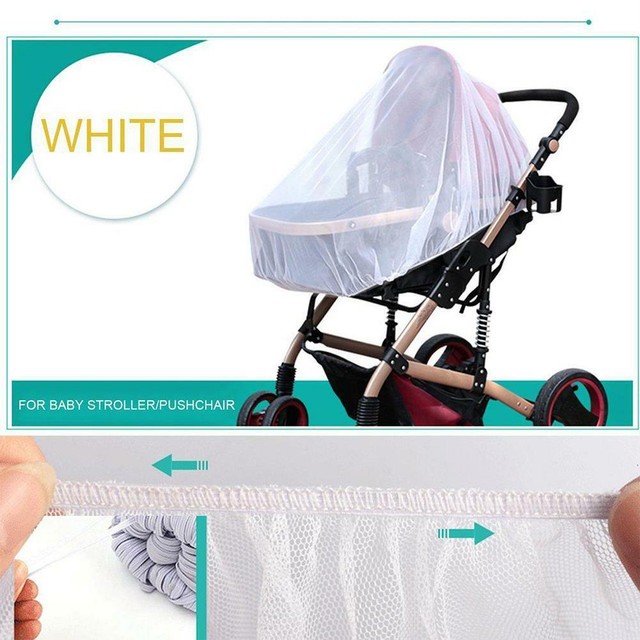 Baby Stroller Pushchair Pram Mosquito Fly Insect Net Mesh ...