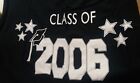 New Things Remembered Class of 2006 Black White Fleece Sweatshirt Throw Blanket