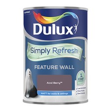 Dulux Simply Refresh Feature Wall Matt Emulsion Paint  - 1.25 Litres - All