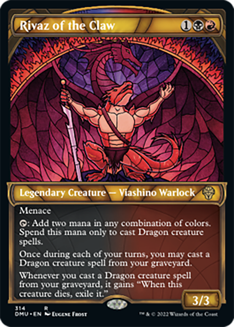 Rivaz of the Claw SHOWCASE, Dominaria United, MTG NM/M | eBay