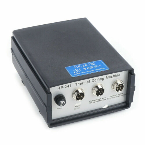 Máquina de codificación de cinta de impresora de código de cinta de sello caliente eléctrica automática HP-241 - Imagen 10 de 13