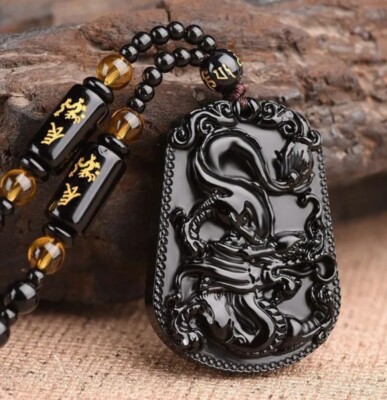 Chinesisches Sternzeichen Kette Horoskop Amulett Glücksbringer Yin Yan