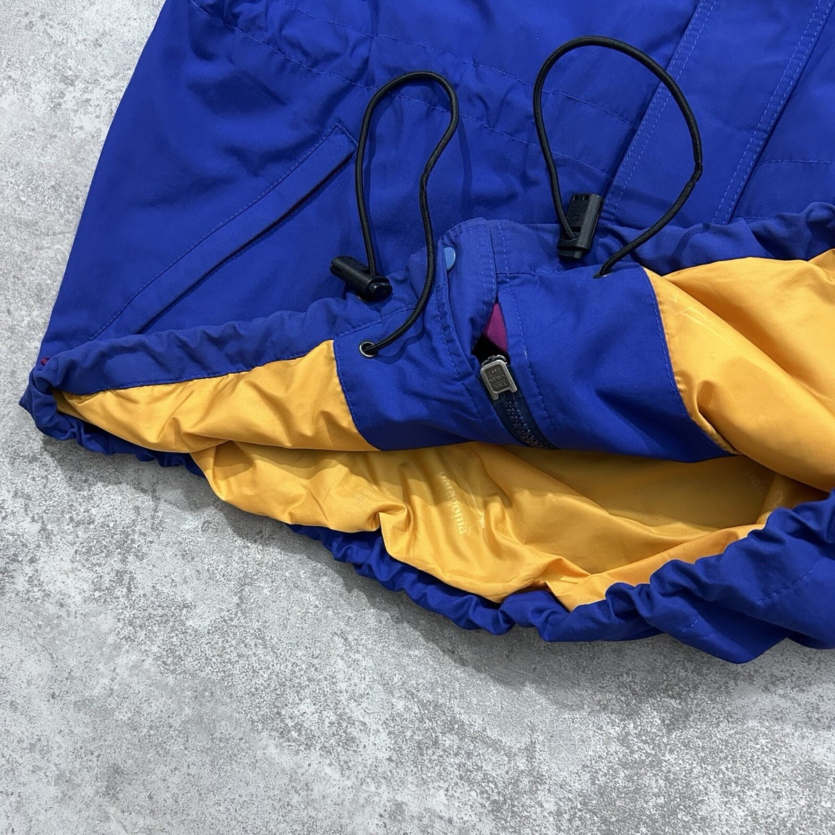 ジャケット・アウター patagonia mountain Parker 00s archive VTG 90s 00s PATAGONIA STORM JACKET MOUNTAIN PARKA BLUE PINK SIZE M