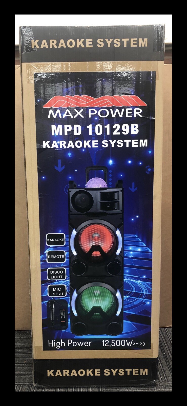 max power karaoke speaker