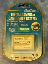Maximal Power Digital Camera & Camcorder Battery