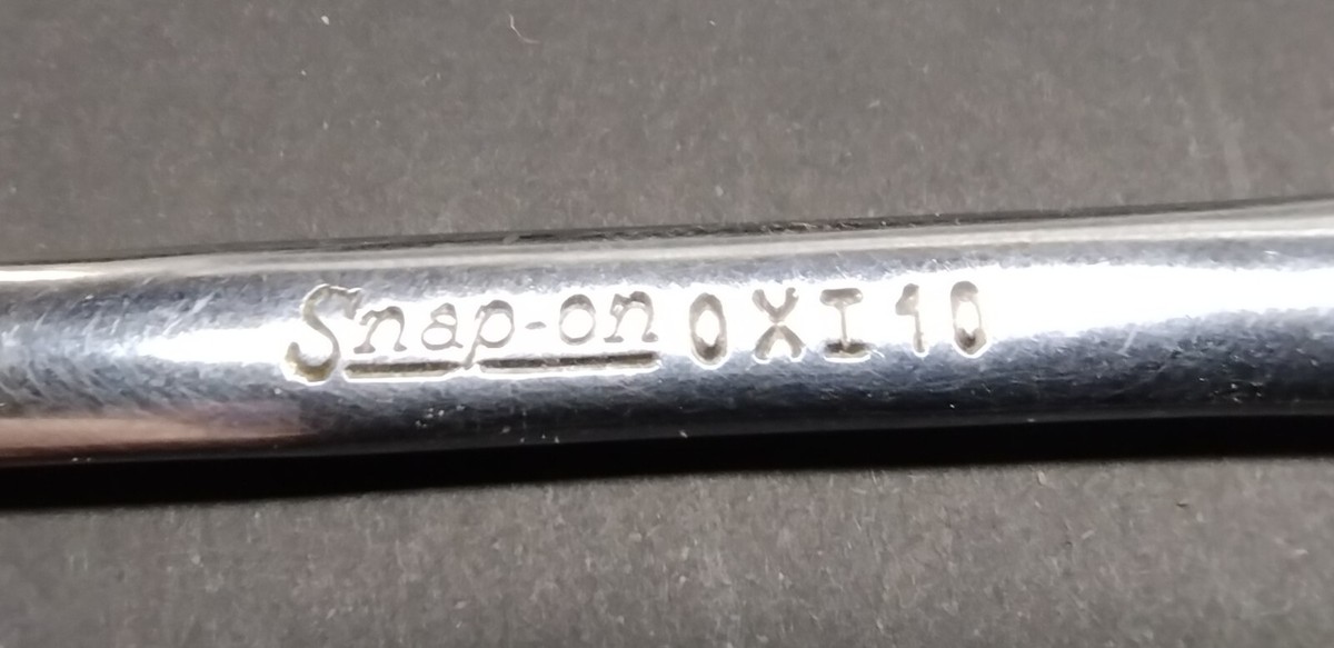 NICE Set of 6 SNAP-ON Midget Combination Wrenches - 7/32