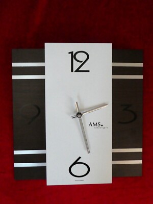 AMS Design Vintage Wanduhr Retro Dekoration Wohnkultur Wanddekor Germany