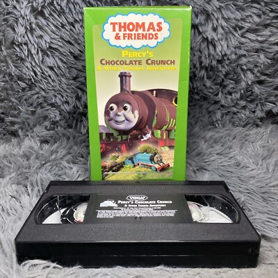 Thomas the Tank Engine and Friends Percy's Chocolate Crunch VHS Tape 2003 Train