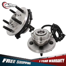 Pair Front Wheel Hub Bearings ASSY For 2006-10 Mercury Mountaineer Ford Explorer