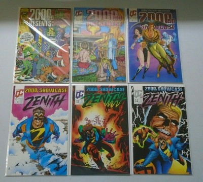 2000 AD Presents Showcase comic lot 11 diff avg 8.0 VF (1987-90)