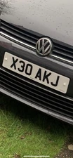 personalised number plates
