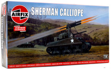 Airfix Vintage Classic Sherman Calliope 1:76 Scale Plastic Model Kit A02334V