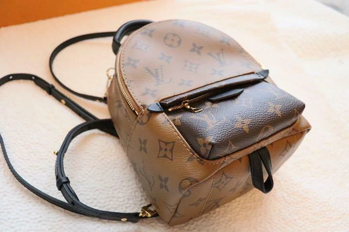 Louis Vuitton Reverse Monogram Palm Springs Mini Backpack w/ Tags