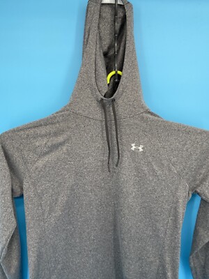 Under Armour Tech 2.0 Hoodie WOmens XL Gray Long Sleeve T Shirt Scuba Neck Soft