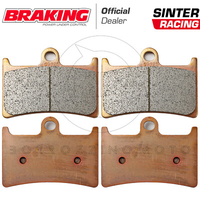 Pastiglie Freno Anteriori Per Yamaha MT07, XSR700, FZ8, MT09 - Set Di 4 | Alta Performance E Durata - Foto 7