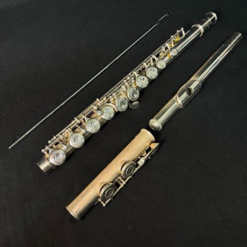 Estuche rígido Yamaha Flauta YFL211S para principiantes E-mech excelente+ de JAPÓN - Imagen 2 de 8