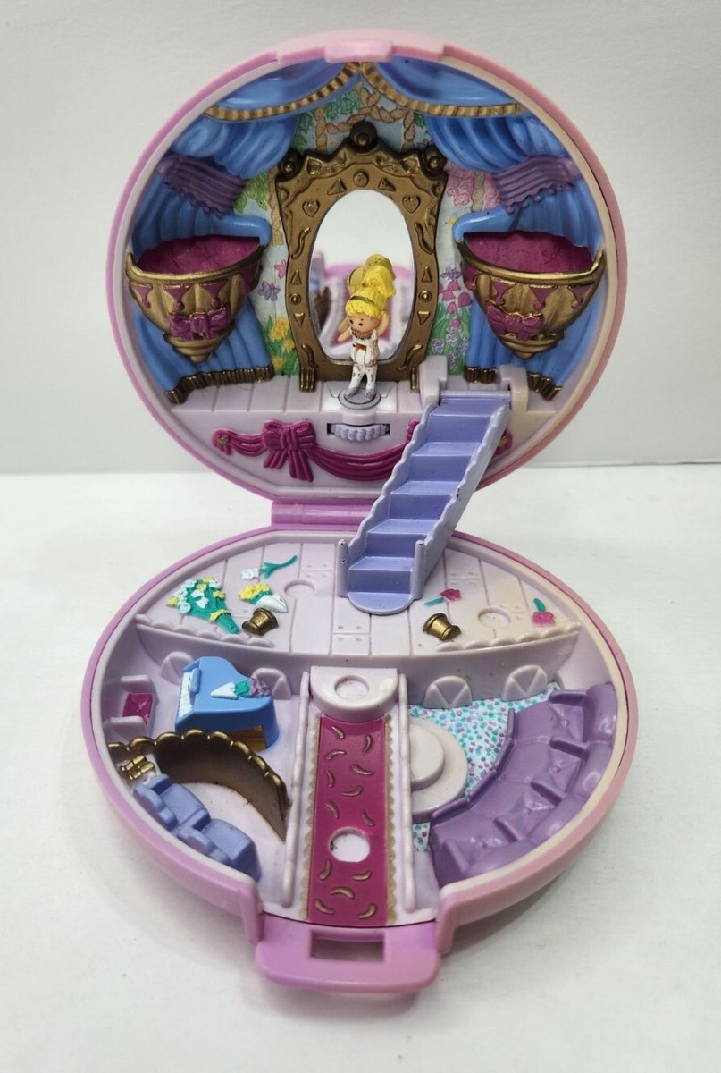 Vintage Polly Pocket GRAND BALLET THEATRE Ballerina Figure 1993 - Main Image