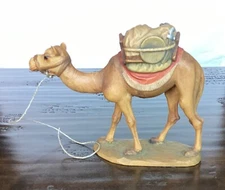 VINTAGE  ANRI KUOLT NATIVITY CAMEL WOODCARVING  FIGURINE