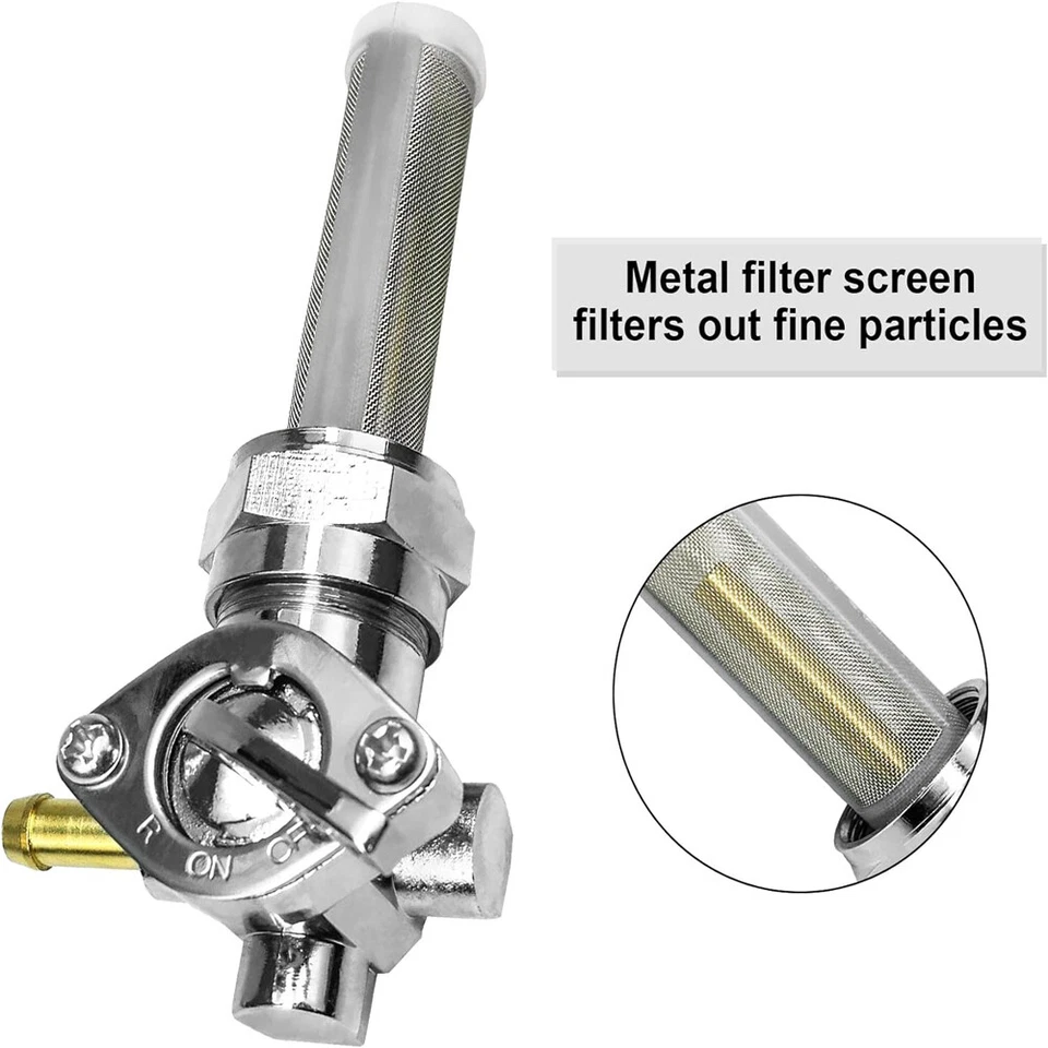22mm Fuel Valve Petcock Left Spigot for Harley Davidson Sportster 883 1000 - Изображение 4 из 4