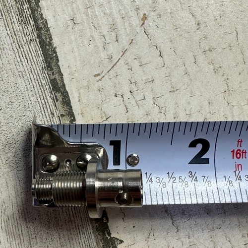 Fairview Bulkhead SMA żeński na BNC żeński adapter pasywowany stal nierdzewna SM4703 - Zdjęcie 4 z 6