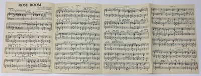 1918 Rose Room Piano Sheet Music By Art Hickman Arranged By Jack Mason