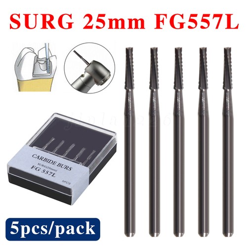 Dental Surgical Carbide Burs Pear-Shaped Tungsten Steel FG 330 556 557 Bur Drill - Picture 85 of 99