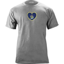 Original Maine Heart State Flag T-shirt