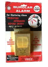 Vintage Ranger Magnum Burglar Alarm No. 114 Doors Windows NOS